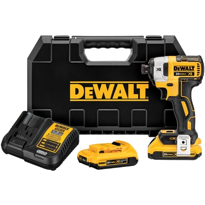 3-Speed Impact Driver, 20-Volt, 1/4-In.
