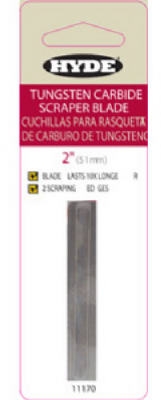 Paint Scraper Blade, Carbide, 2-In.