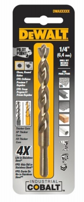 Cobalt Split-Point Drill Bit, 5/32-In.