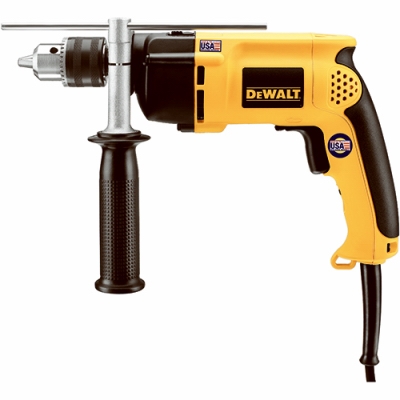 Hammer Drill, 1/2-In., Variable Speed, Reversing, 360  Side Handle