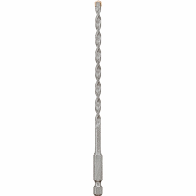 Rotary Masonry Bit, 1/4-In.