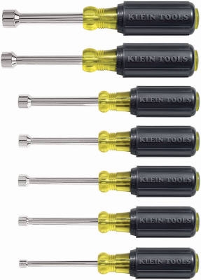 Nut Driver Set, Cushion Grips, 7-Pc.