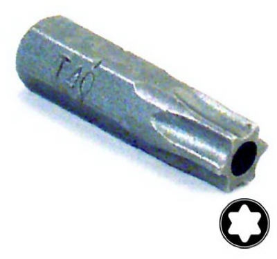 T40 Security  Tee*Star 1-Inch Insert Bit