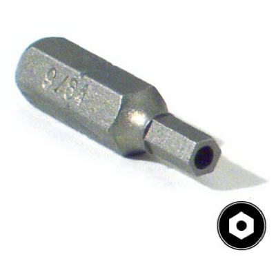 9/64-Inch Security Hex Key Isomax™ 1-Inch Insert Bit
