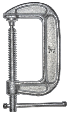 C-Clamp, Drop-Forged, 3-In.