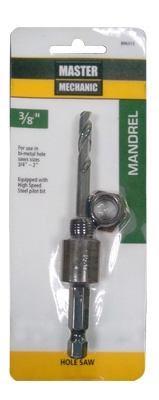3/8-Inch Hex-Shank Hole Saw Mandrel
