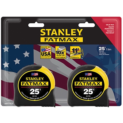 Fatmax Tape Measure, 25-Ft., 2-Pk.