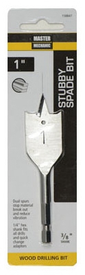 MM 1x4 Stub Spade Bit