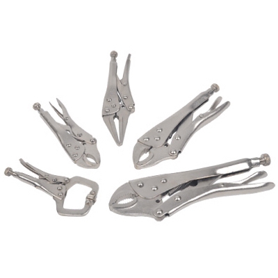 5PC LOCKING PLIERS SET