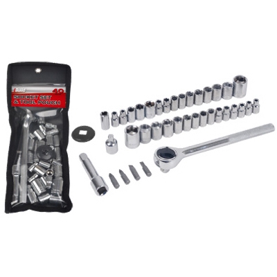 Drive Socket Set, 40-Pc.