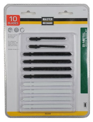 Jigsaw Blades, 10-Pc. Set