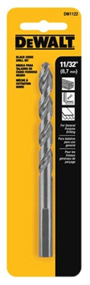 11/32-In. Black Oxide Drill Bit