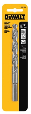 7/16-In. Black Oxide Drill Bit