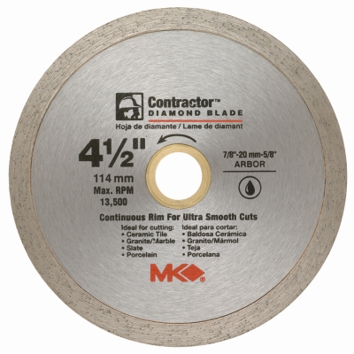 4-1/2 inch Cont Rim Blade