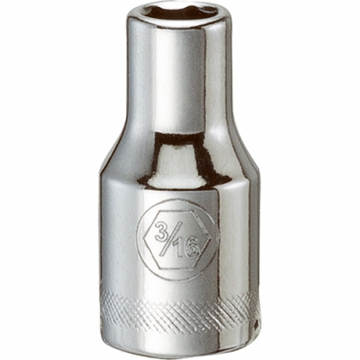 1/4DR 3/16 inch 6PT Socket