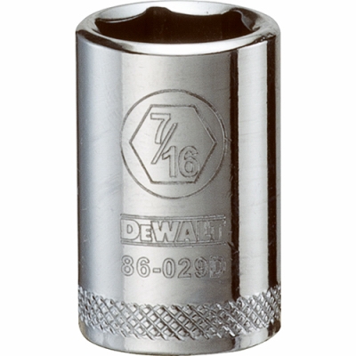 1/4DR 7/16 inch 6PT Socket