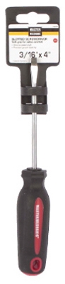 Slotted Screwdriver, 3/16 x 4-In.