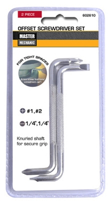 Offset Screwdriver Set, 2-Pc.