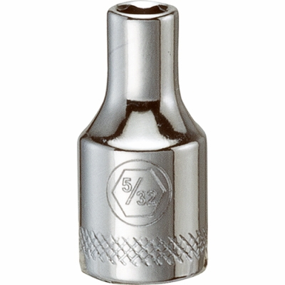1/4 inchDR 5/32 inch 6PT Socket