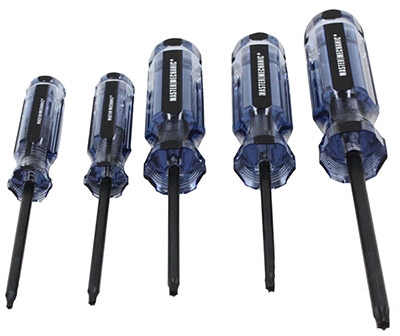 Screwdriver Set, Torx, 5-Pc.