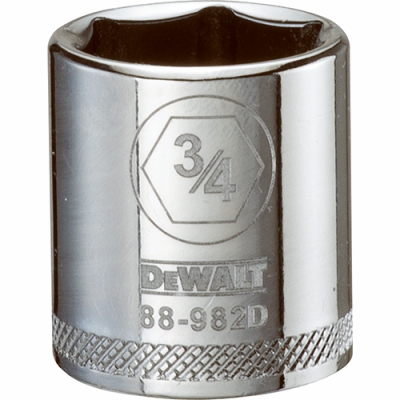 3/8 inchDR 3/4 inch 6PT Socket