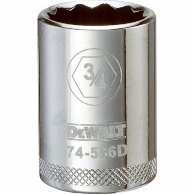 1/2 inchDR 3/4 inch 12PT Socket