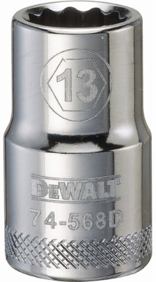 12PT 1/2IN Drive Socket 13MM