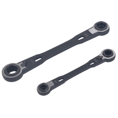 Dual Box Ratcheting Wrench Set, SAE, 2-Pc.