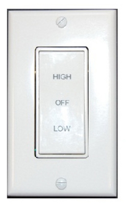 2-Speed Rotary Wall Switch