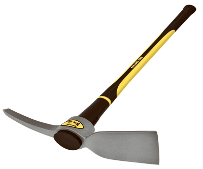 5-Lb. Pick Mattock, 36-In. Fiberglass Handle