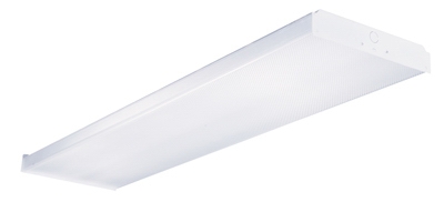 Fluorescent  Wrap Light Fixture, 4-Lamp, 4-Ft.