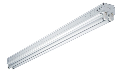 Fluorescent Strip Light Fixture, 2-Lamp, 4-Ft.