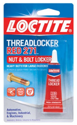Threadlocker, Red 271, 6-ml