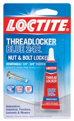 Threadlocker, Blue 242, 6-ml