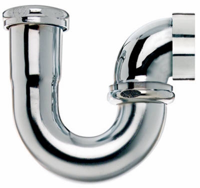 1-1/2 x 1-1/2-Inch IPS Chrome-Plated Sink Trap