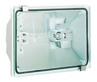 Security Flood Light, 500-Watt,  White