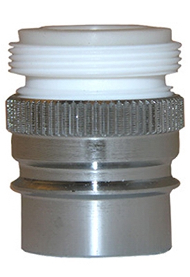 Dual-Thread Snap Nipple With Aerator