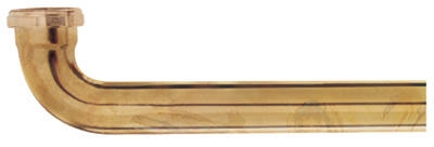 1-1/2 x 1-1/2-Inch Rough Brass Slip Joint Waste Arm