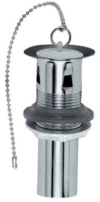 1-1/4 x 5-Inch Chrome-Plated Co Plug