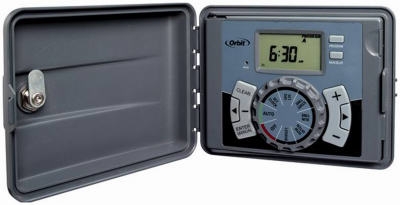 Underground Sprinkler Timer, Indoor/Outdoor, 12-Station