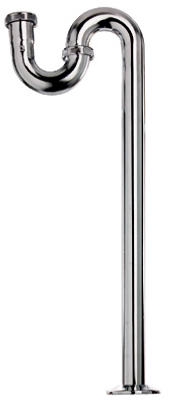 1-1/2 x 1-1/2-Inch Chrome-Plated S-Trap