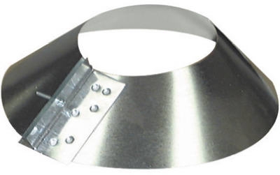 4-Inch Galvanized Storm Collar