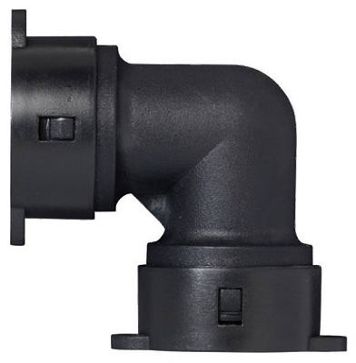 Drip Irrigation Drip-Lock Elbow, 1/2-In.