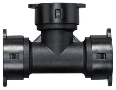 Drip Irrigation Drip-Lock Tee, 1/2-In.