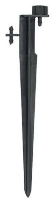 Drip Irrigation Sprinkler Stake, Quarter Pattern, 12-In.