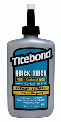 Quick & Thick Glue, 8-oz.