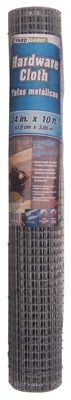 Galvanized Mesh Hardware Cloth, 24-In. x 10-Ft.