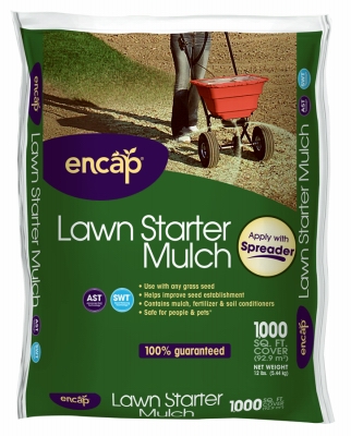 1000-Sq. Ft. 12-Lb. Lawn Starter Mulch - Must Order in Quantities of 4