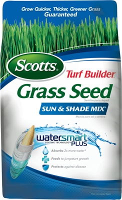 Turf Builder Sun & Shade Grass Seed, 20-Lbs.