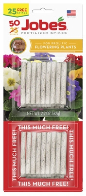 Flowering Plant Food Spike, 10-10-4, 50-Pk.